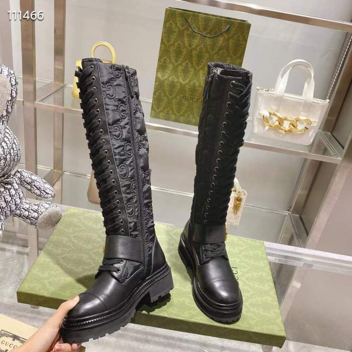 Women G*ucci Top Boots （Arrenfashion）