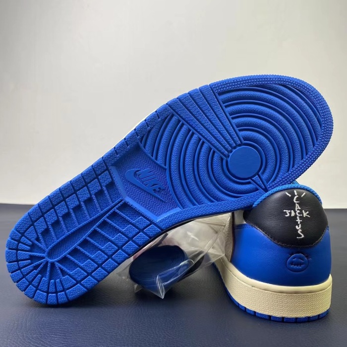  Arrenfashion T*ravis S*cott x Fragment x Air Jordan 1 Low OG DM7866-140