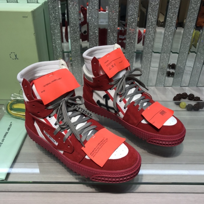  Arrenfashion Men Women Off W*hite Top Sneaker