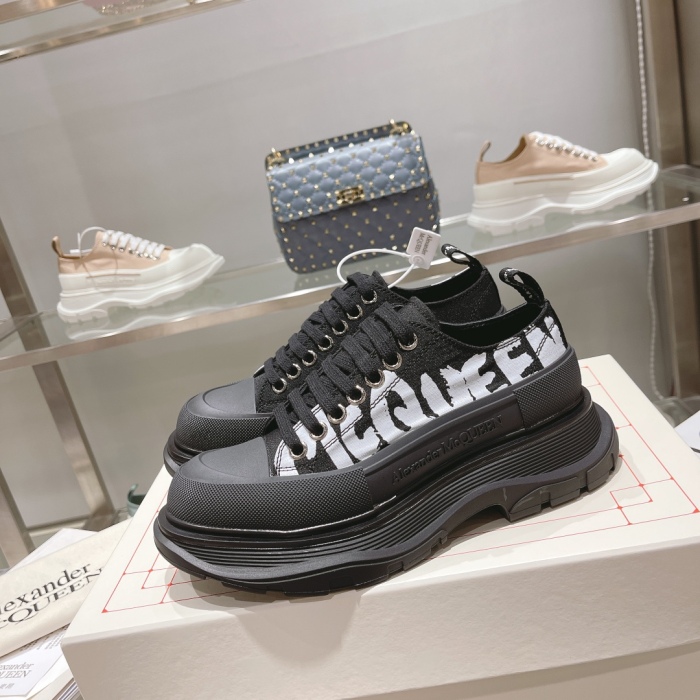 Men Women A*lexander M*cqueen Top Sneaker （ Arrenfashion ）