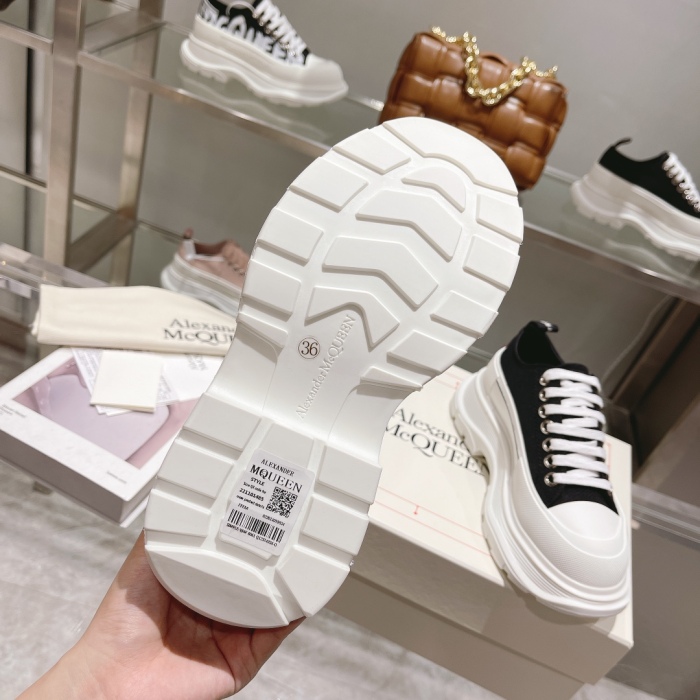 Men Women A*lexander M*cqueen Top Sneaker （ Arrenfashion ）