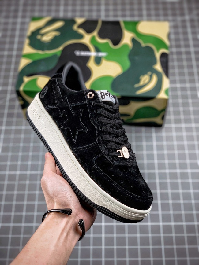 Men Women B*ape sta low Top Sneaker ( arrenfashion)