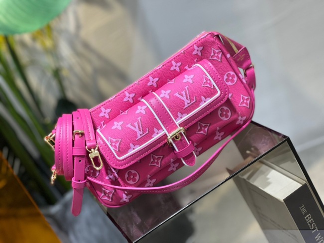  Arrenfashion Lady L*ouis V*uitton buci handbag Top Quality 27*14*6cm