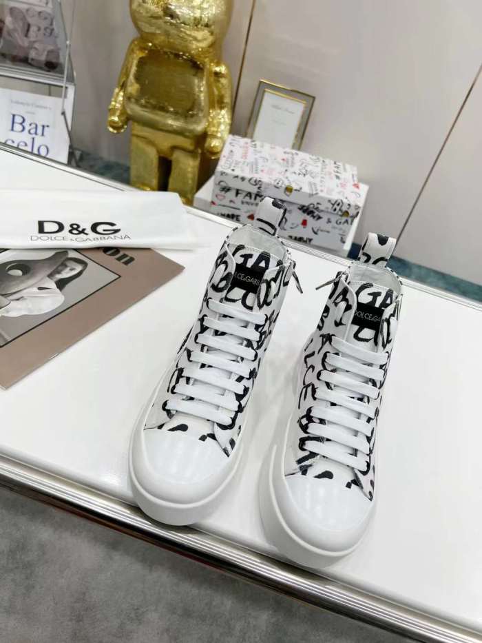 Men Women D*G Top Sneakers (Arrenfashion)