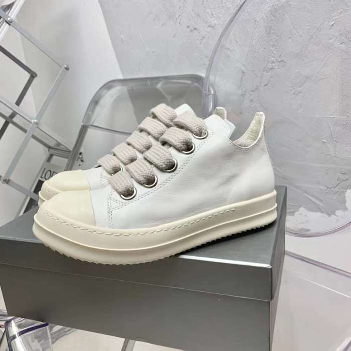 Men Women R*ick O*wens Top Sneaker (Arrenfashion)