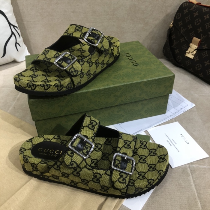  Arrenfashion Men Women G*ucci Top Sandals