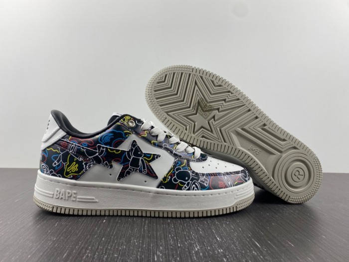  arrenfashion Men Women B*ape Top Sneaker