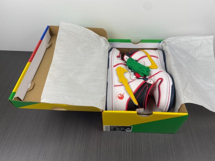  from Arrenfashion Gundam x Nike SB Dunk High DH7717-100