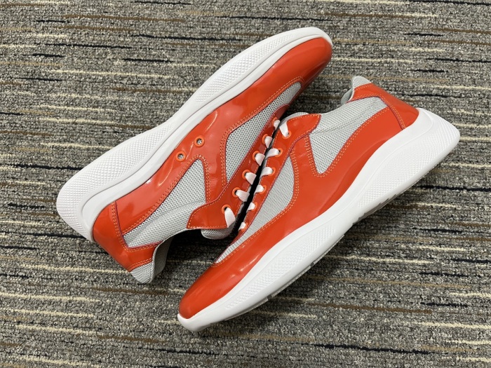  Arrenfashion Mens P*rada Top Sneakers