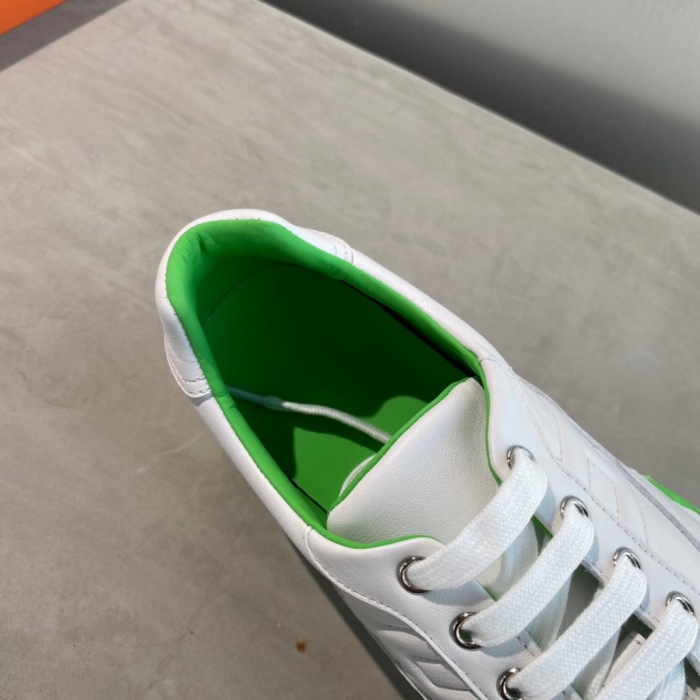  Arrenfashion Men H*ermes Top Sneaker