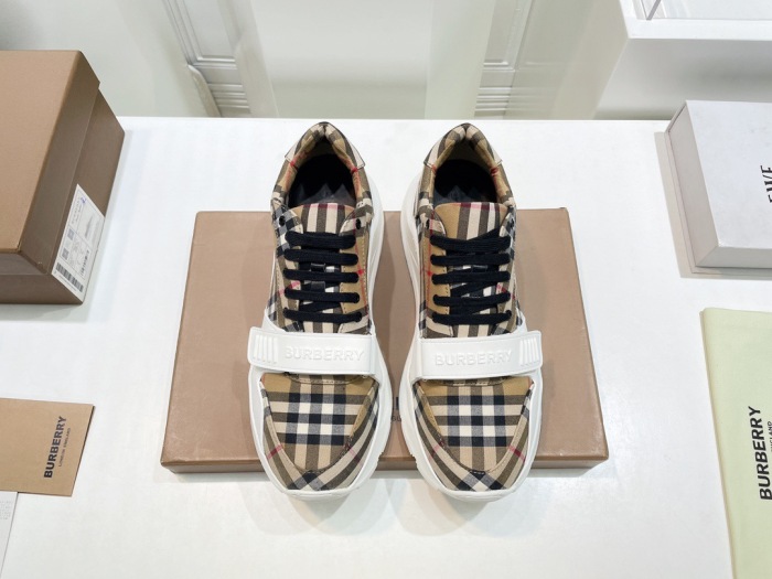  Arrenfashion Men B*urberry vintage Top Sneakers
