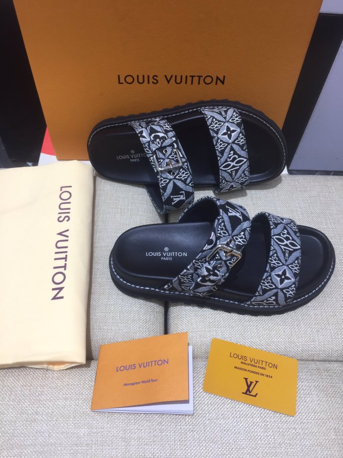  Arrenfashion Women L*ouis V*uitton Top Slippers