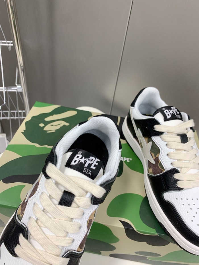  arrenfashion Men Women B*ape Top Sneaker