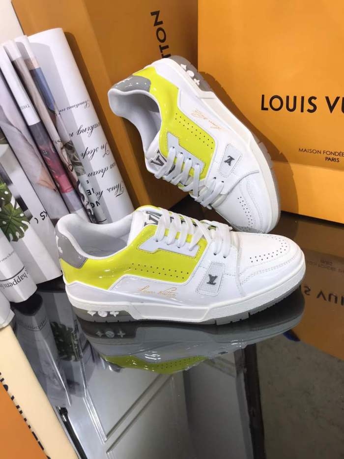  Arrenfashion Men Women L*ouis V*uitton Top Sneakers