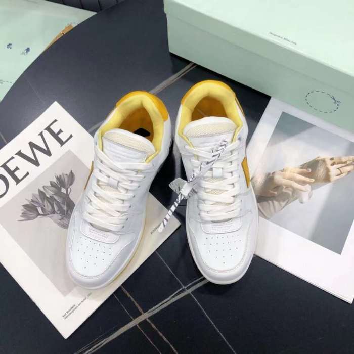 Men Women O*ff W*hite Top Sneakers (Arrenfashion)