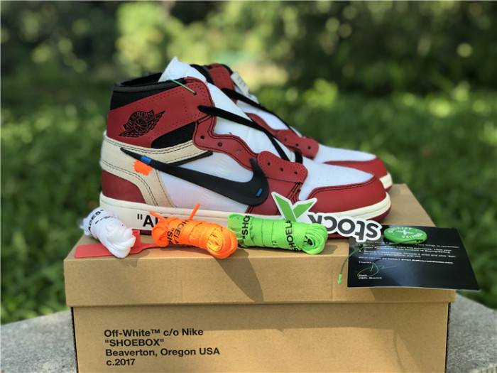  Arrenfashion O*FF W*HITE x Air Jordan 1 Retro High