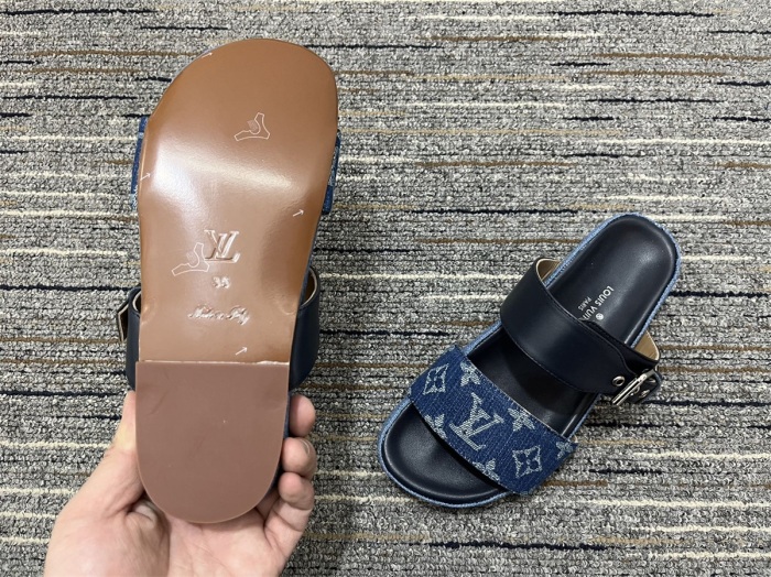  Arrenfashion Men Women L*ouis V*uitton Top Sandals
