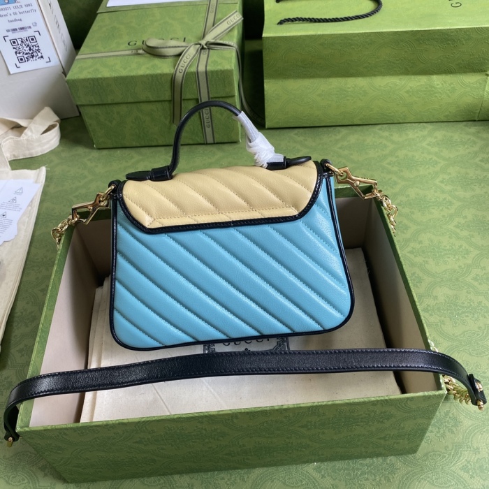  Arrenfashion G*ucci Top Bag 21*15.5*8cm