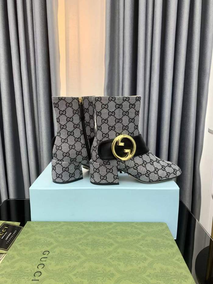 Women G*ucci Top Boots （Arrenfashion）