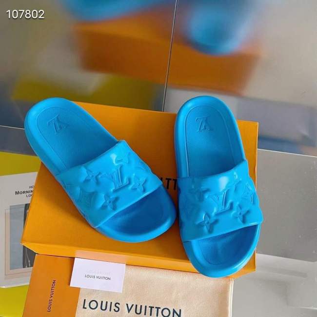 Women Men L*ouis V*uitton Top Slippers (Arrenfashion)