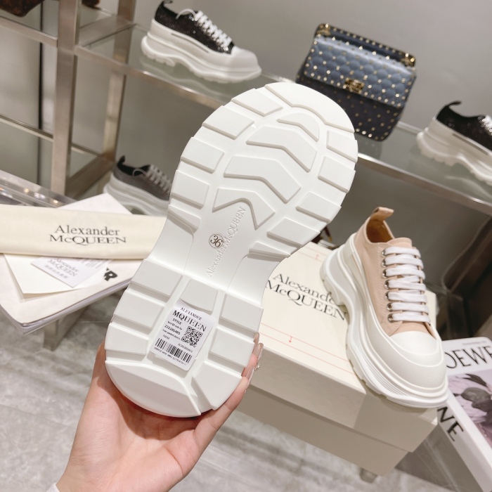 Men Women A*lexander M*cqueen Top Sneaker （ Arrenfashion ）