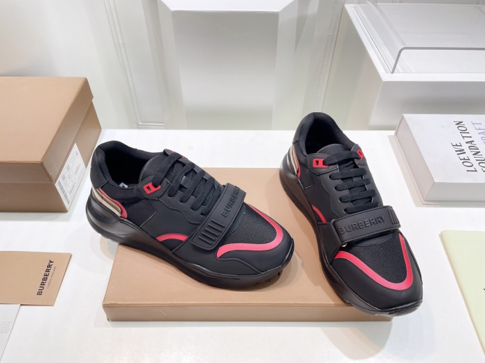  Arrenfashion Men Women B*rberry Sneaker