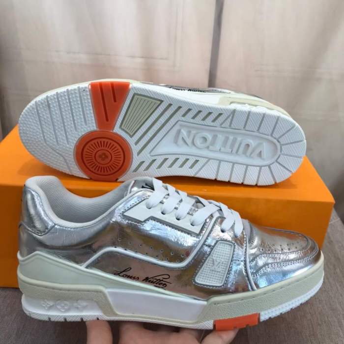  Arrenfashion Men Women L*ouis V*uitton Top Sneakers