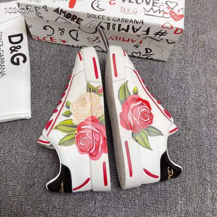  Arrenfashion Men Women D*G Top Sneakers