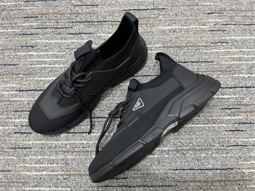  Arrenfashion Mens P*rada Top Sneakers