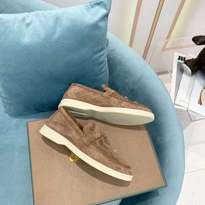 Men Women L*oro P*iana Top Loafer （Arrenfashion）