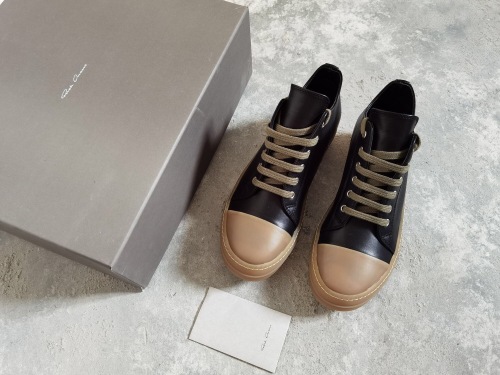 Men Women R*ick O*wens Top Sneaker (Arrenfashion)
