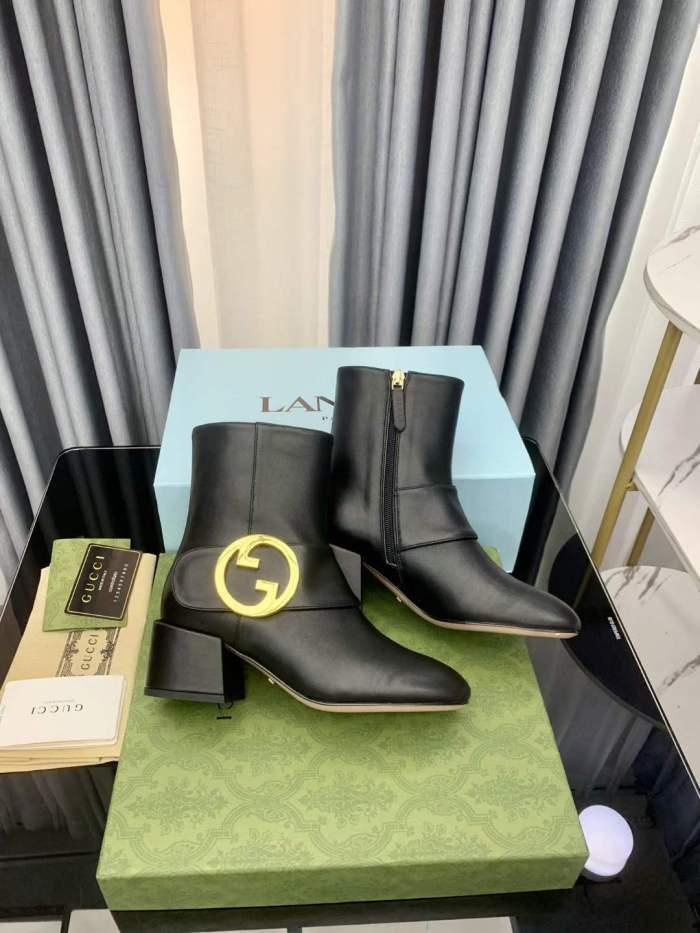 Women G*ucci Top Boots （Arrenfashion）