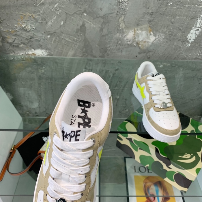  arrenfashion Men Women B*ape Top Sneaker