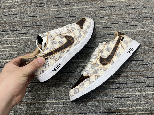  Arrenfashion Air Jordan 1 L*V Top Sneakers