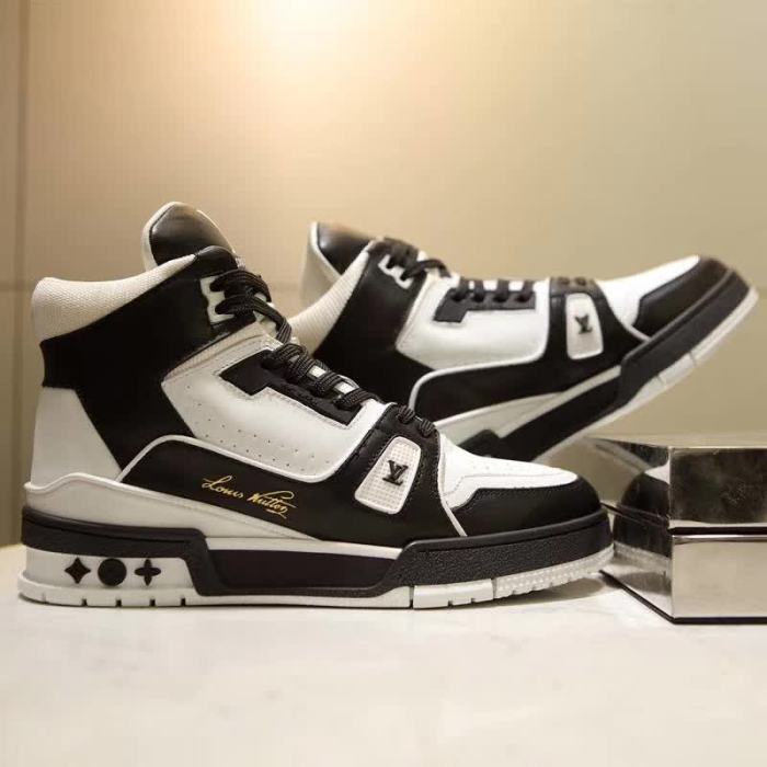  Arrenfashion Men Women L*ouis V*uitton Top Sneaker