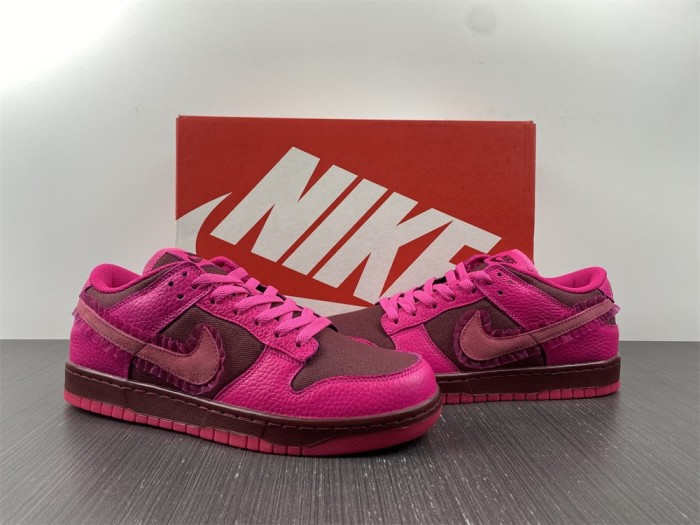  from Arrenfashion Nike Spruces Up Its Dunk Low Team Red/Pink DQ9324-600