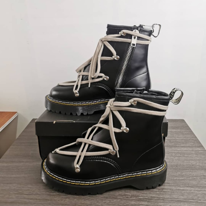  Arrenfashion Men Women R*ick O*wens Dr. M*artens Top Sneaker