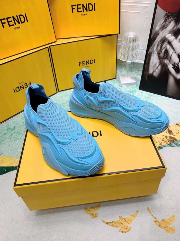 Men Women F*endi Top Sneaker （ Arrenfashion ）