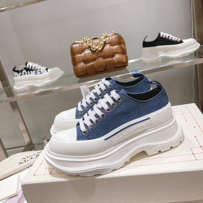 Men Women A*lexander M*cqueen Top Sneaker （ Arrenfashion ）