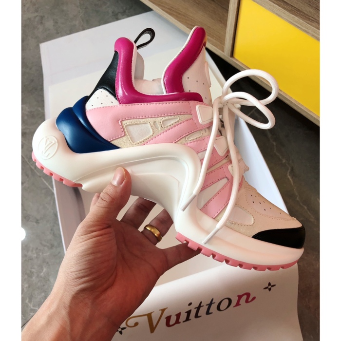  Arrenfashion Women L*ouis V*uitton Top Sneaker Top Sneaker