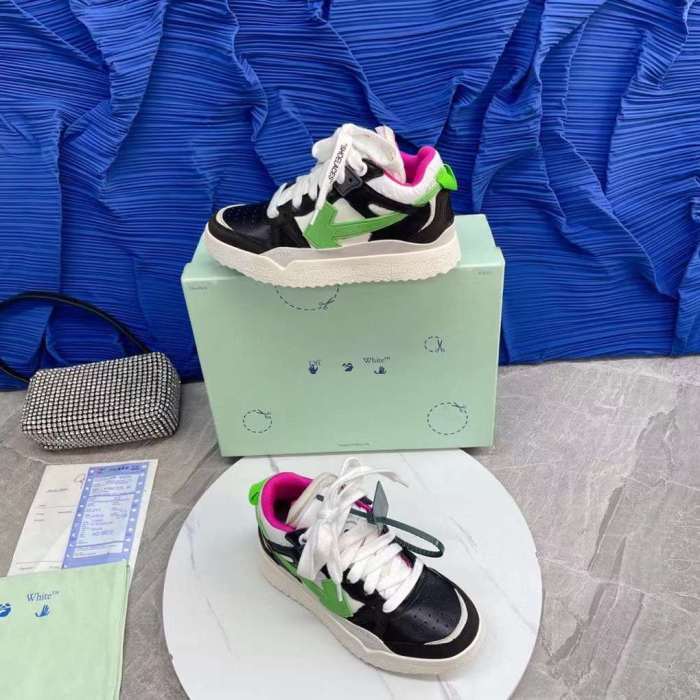 Men Women O*ff W*hite Top Sneakers (Arrenfashion)