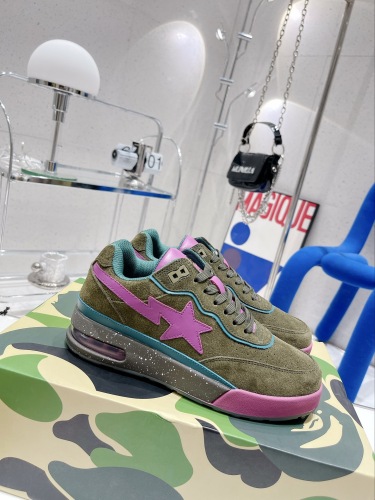 Men Women B*ape sta low Top Sneaker ( arrenfashion)