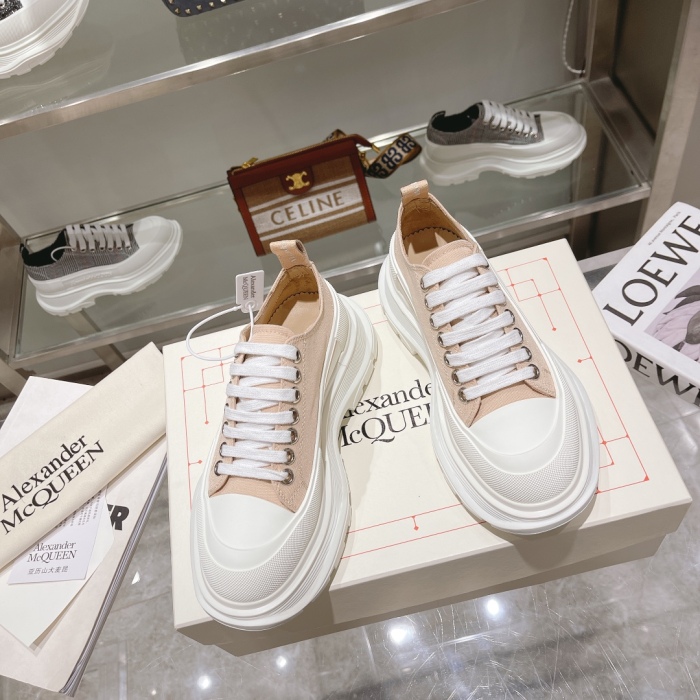 Men Women A*lexander M*cqueen Top Sneaker （ Arrenfashion ）