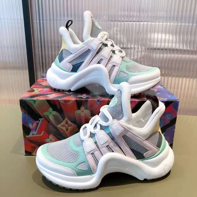  Arrenfashion Women L*ouis V*uitton Top Sneaker Top Sneaker
