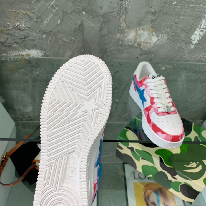  arrenfashion Men Women B*ape Top Sneaker