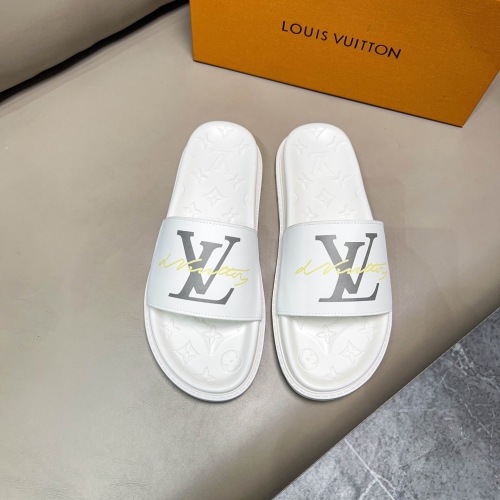 Men L*ouis V*uitton Top Slippers (Arrenfashion)