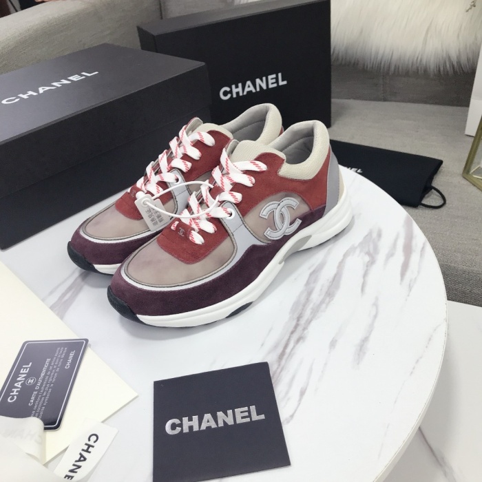  Arrenfashion Men Women C*hanel Top Sneaker