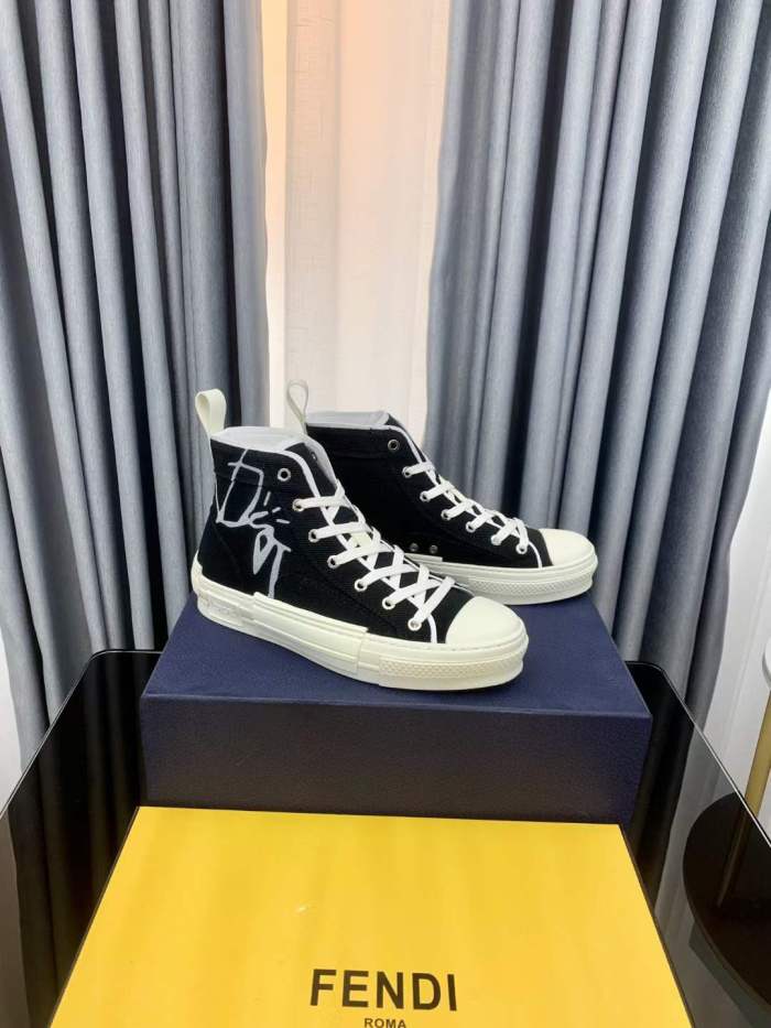  Arrenfashion Men Women D*ior Top Sneakers
