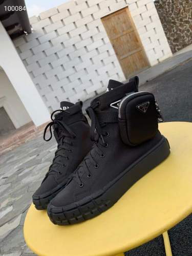  Arrenfashion Women P*rada Top Sneaker