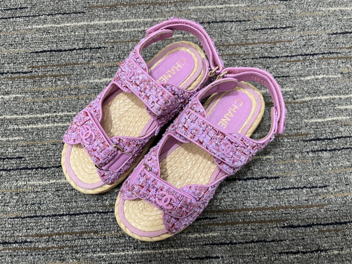  Arrenfashion Women C*hanel Top Sandals